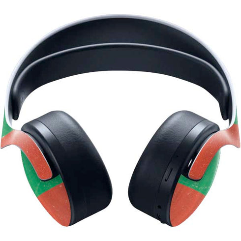 Bulgarian Flag Distressed PULSE 3D Wireless Headset for PS5 Skin